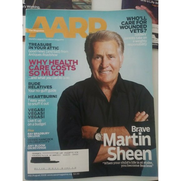 Lot Of 10 AARP Magazines 2008 - 2017 Morgan Freeman Bush Jack Nicholson + More - Picture 6 of 11
